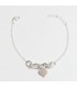 PULSERA ARGOLLAS CORAZON
