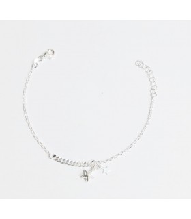 PULSERA DOBLE CADENA ESTRELLA