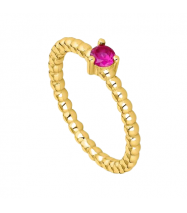 ANILLO BOLITAS COLOR