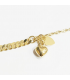 PULSERA DOBLE CADENA CORAZON