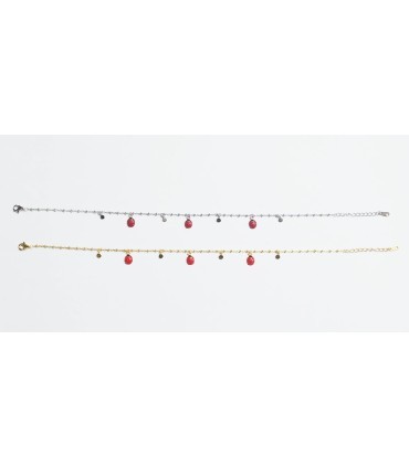 TOBILLERA MARIQUITAS ESMALTE