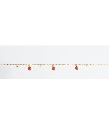 TOBILLERA MARIQUITAS ESMALTE