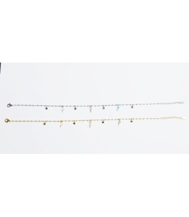 TOBILLERA RAYOS ESMALTE